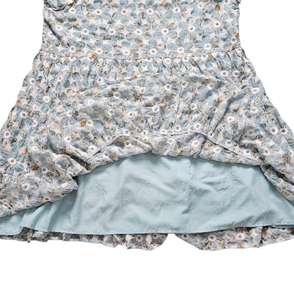 Orange Creek Los Angeles Dress with Gray and White Floral Pattern Sz 2X - Picture 6 of 10